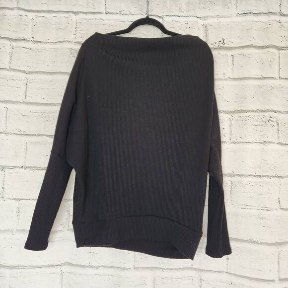 Vici Tyche Knit Boat Neck Dolman Sleeve Pullover Sweater Black Size Medium - Picture 10 of 12